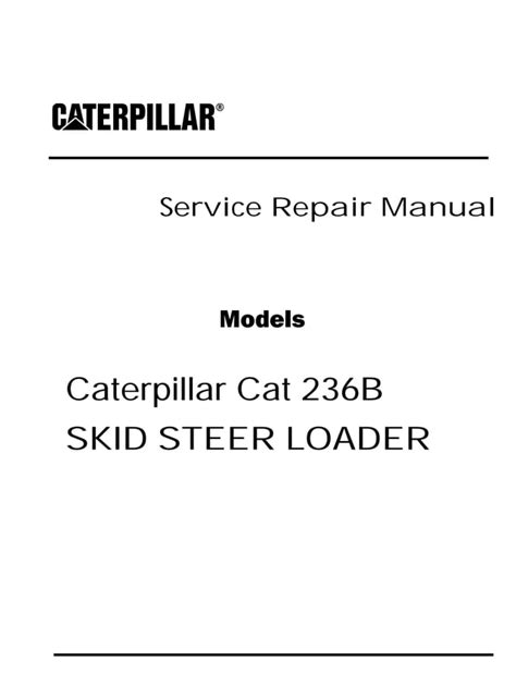 specs on cat 236c skid steer|cat 236b service manual pdf.